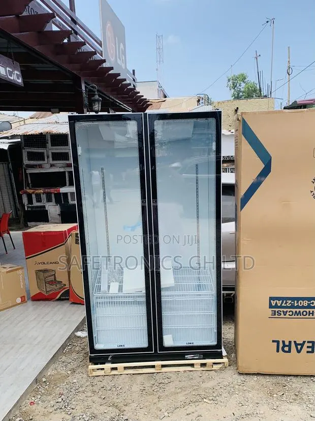 Newly Approved Pearl PVC-801-27AA 690-Litre 2door Glass Display Fridge · Photo 1