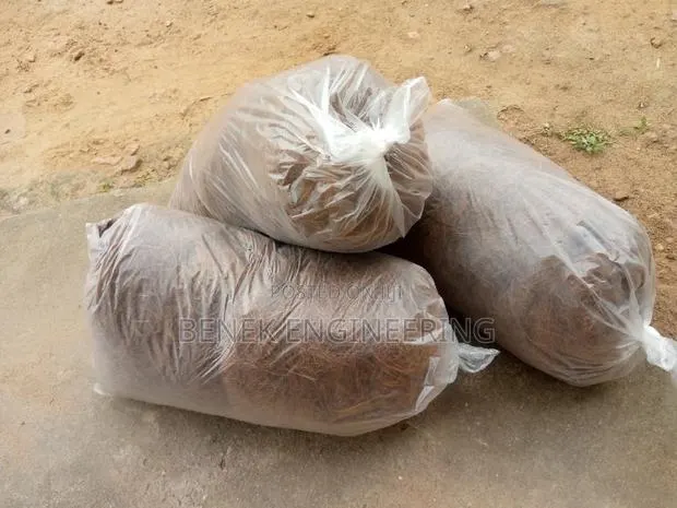 Treated Coconut Fiber and Chemicals · Photo 1