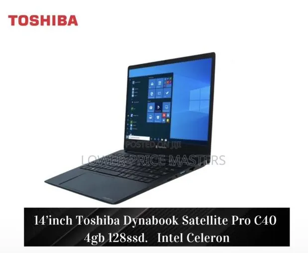 New Laptop Toshiba C40 4GB Intel Celeron SSD 128GB · Photo 1