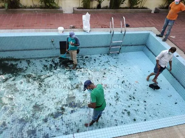 Swimming Pool Maintenance Work