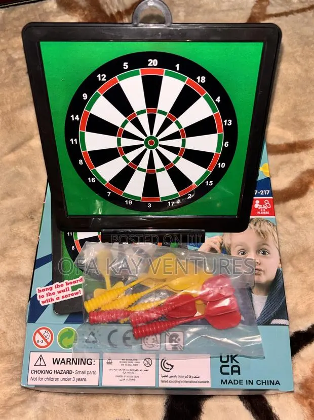 Kids Magnetic Dartboard · Photo 1