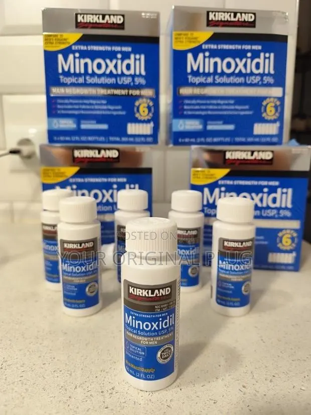 Kirkland Minoxidil 5% Topical Solution | Hair Beard Growth. · Photo 1