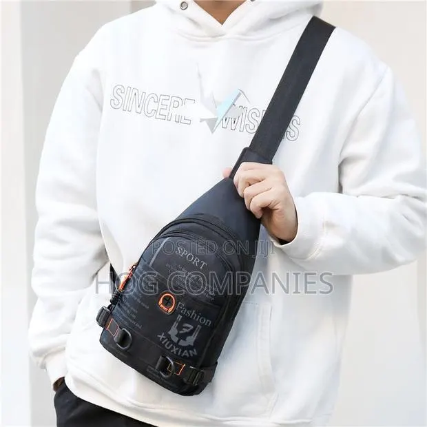 Waterproof Graffiti Chest Side Crossbody Bag · Photo 1