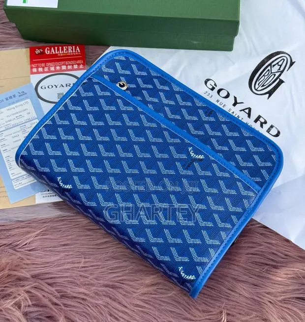 Goyard Universal Luxury Hand Bag or Pouch - Blue · Photo 1