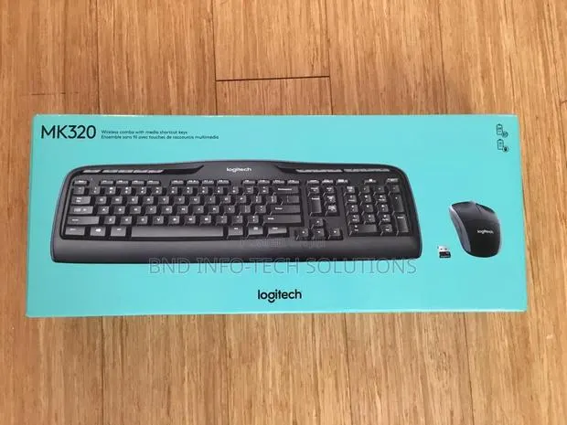 Logitech Mk320 Wireless Keyboard and Mouse Combo · Photo 1