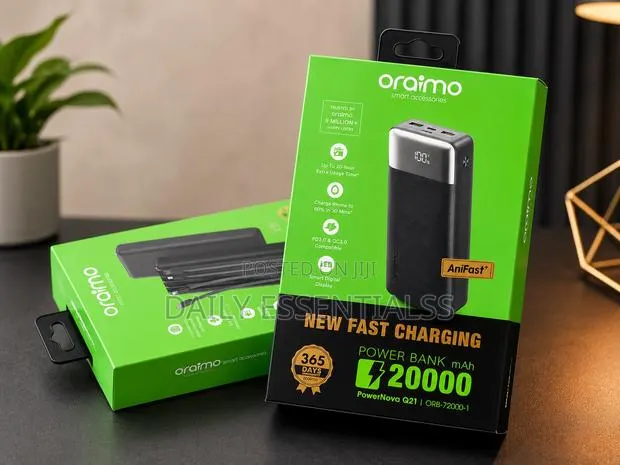Oraimo PowerNova Q21 20000mAh Fast Charging Power Bank · Photo 1