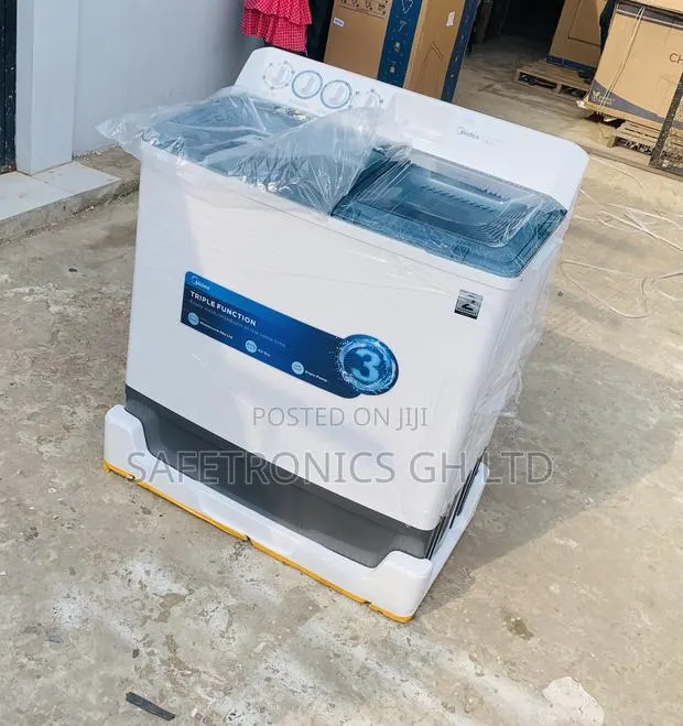 Midea CleanWave Top Mount 18kg White WashingMachine · Photo 1