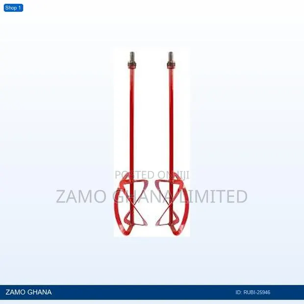 M-120-Duplex Mixer Kit Mortar Mixer Paddle (1 Pair) - Rubi-25946 · Photo 1