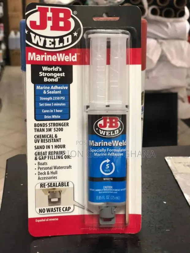 Jb Weld Marineweld Chemical And Petroleum Resistant Waterproof · Photo 1