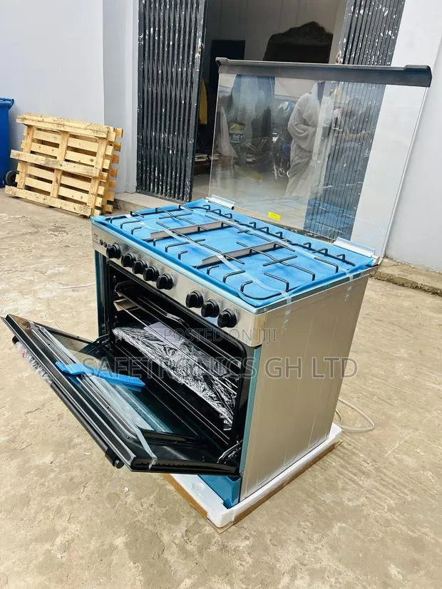 Trust New Nasco 5 Burner Gas Cooker With Grill 90x60cm · Photo 1
