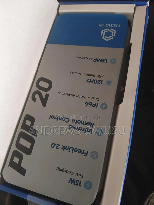 New Tecno Pop 20 64 GB Gray · Photo 1
