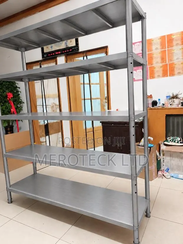 5 Layers Commercial Carbon Steel Shelves · Photo 1