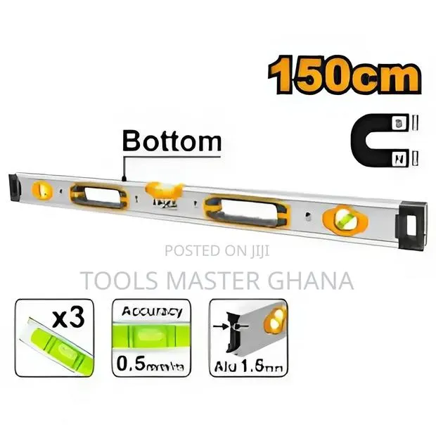 Spirit Level With Powerful Magnets - Hsl38150m · Photo 1