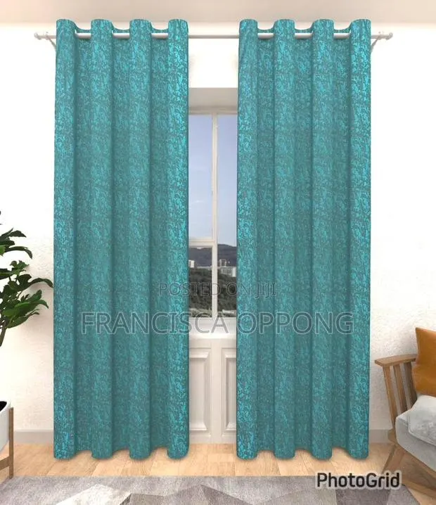 Quality Sunblock 2 in 1 Curtains (Available in Diff Colors · Photo 1