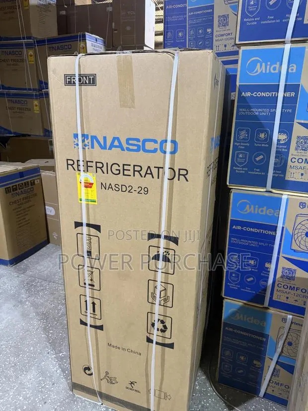 NASCO NASD2-29 Double-Door Refrigerator – Product Description · Photo 1