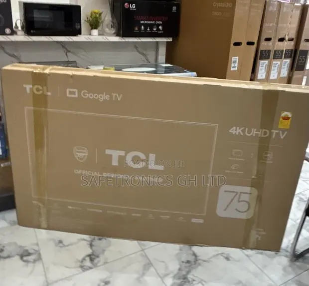 Sleek Clear Uhd Led Smart TCL 75” Android 75p755 Tv · Photo 1
