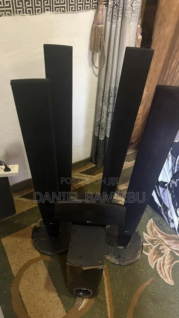 LG Home Theatre Speakers Only · Photo 1