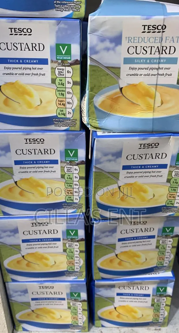 Tesco Custard · Photo 1