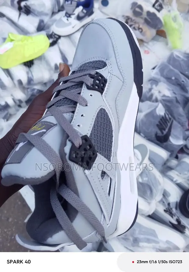 Air Jordan 4 Retro "Cool Grey" Sneakers – Sizes 38–45 | Gh₵270 /320 · Photo 1