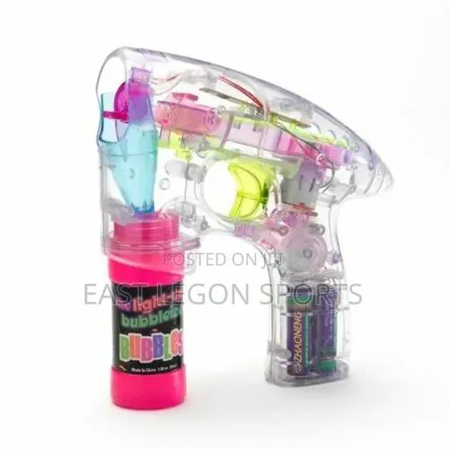 Bubble Gun Water Pistol Dolphin Wand Music Kids Toy · Photo 1