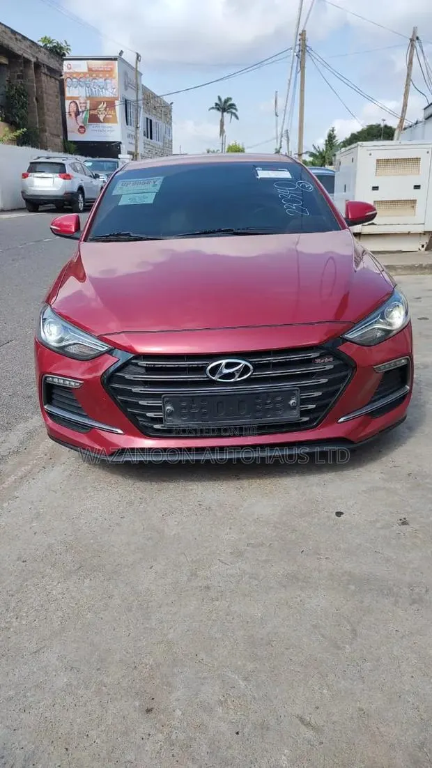 Hyundai Avante 2017 Red