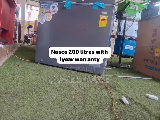 NASCO 200L Chest Freezer – Modern, Durable Affordable Deep Freezer · Photo 1