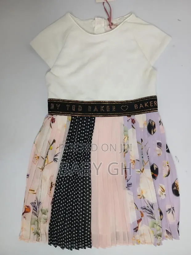 Ted Baker Girls Pleated Floral Dress · Photo 1