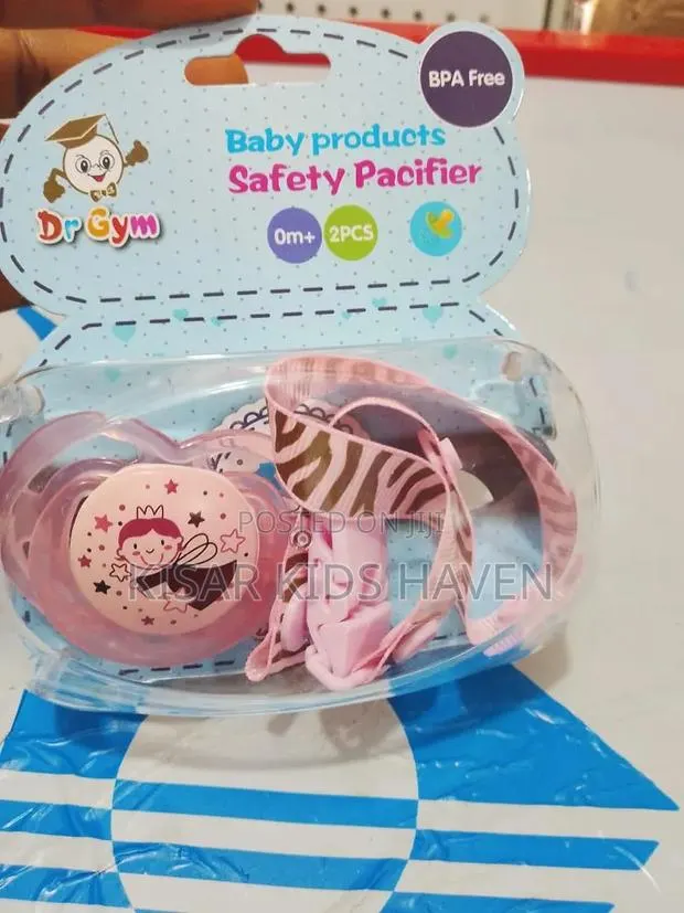 Dr Gym Baby Pacifier 0 Months + ( Pink and Blue Colour) · Photo 1