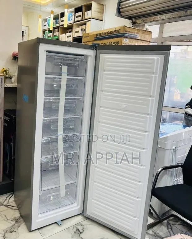 Upright Standing Nasco Nasd1-33 Freezer(Gray)242liters · Photo 1