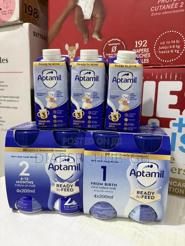 Aptamil Ready to FEED MILK STAGE 1,2 3 · Photo 1