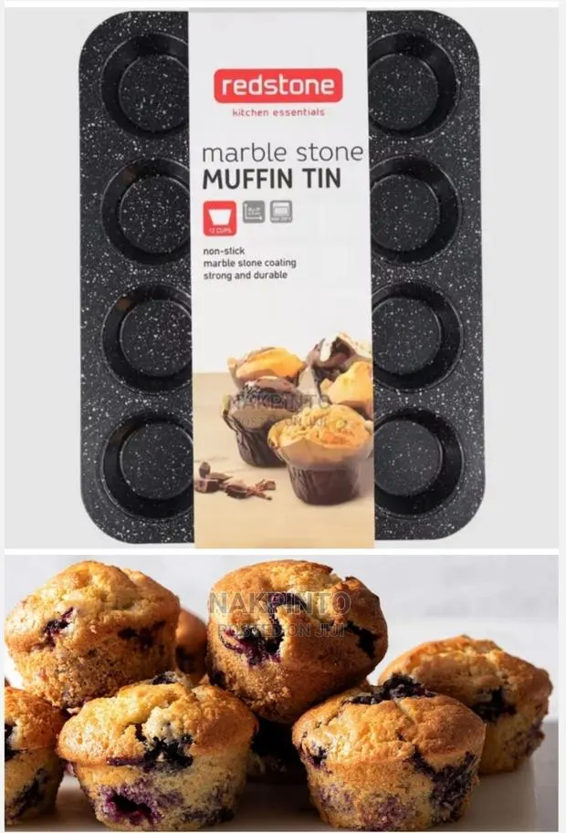 Marble Stone Muffin Pan ( Cupcake Tin ) · Photo 1