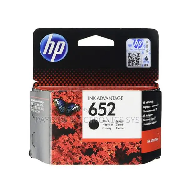 Hp 652 Black Ink Cartridges · Photo 1