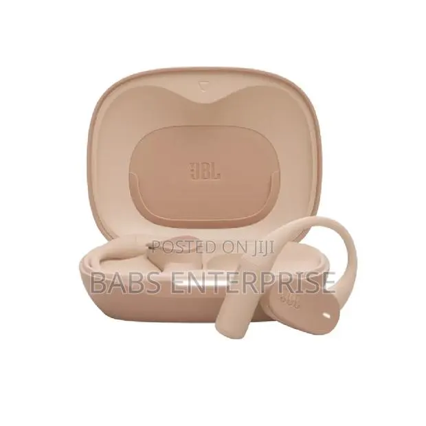 JBL Sense Lite True Wireless Open-Ear Headphones-Beige · Photo 1