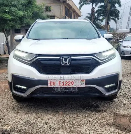 Honda CR-V Touring AWD 2020 White · Photo 1