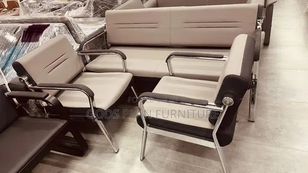 Leather Office Sofa Set · Photo 1