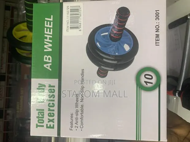 Double Abdominal Wheel for Exercise and Workout · Photo 1
