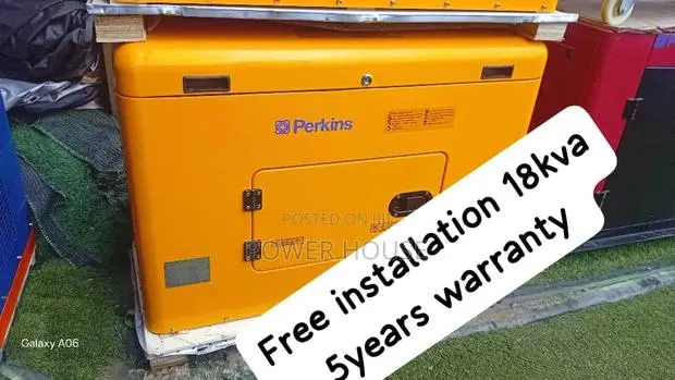 Strong Engine, Stable Power, Trusted – Perkins 18kva Diesel Generator · Photo 1