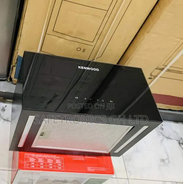 New Peaceful Kenwood Hood Cooker for Island (Black-Glass) · Photo 1