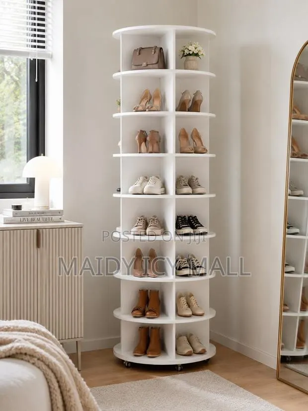 Rotating Shoes Rack · Photo 1