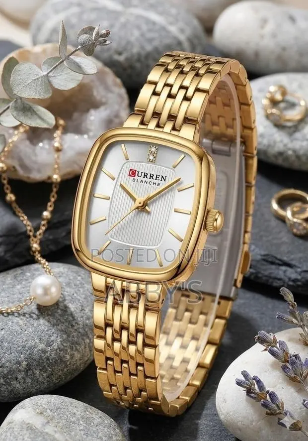 Top Brand Luxury Curren Blanche 9093 Ladies Watch · Photo 1