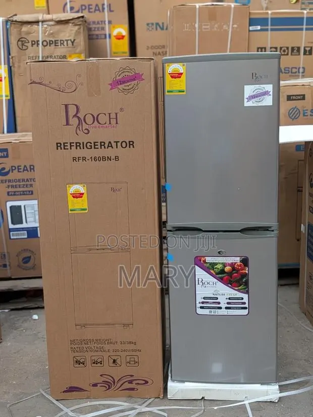 Roch 142l and 168l Double Door Fridge · Photo 1