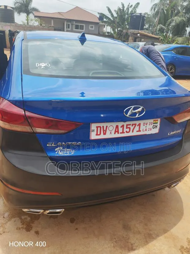 Hyundai Elantra Sport 2018 Blue · Photo 1
