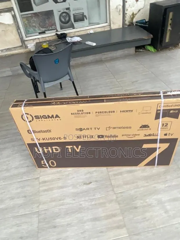 Sigma 50” Ultra Hd Smart Led Tv Perfect for Home Cinema · Photo 1