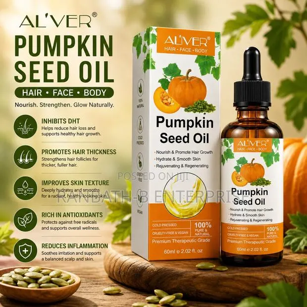 AL’IVER Pumpkin Seed Oil – Promote Hair Growth · Photo 1