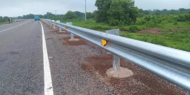 Road Safety Metal Beam Crash Barrier · Photo 1