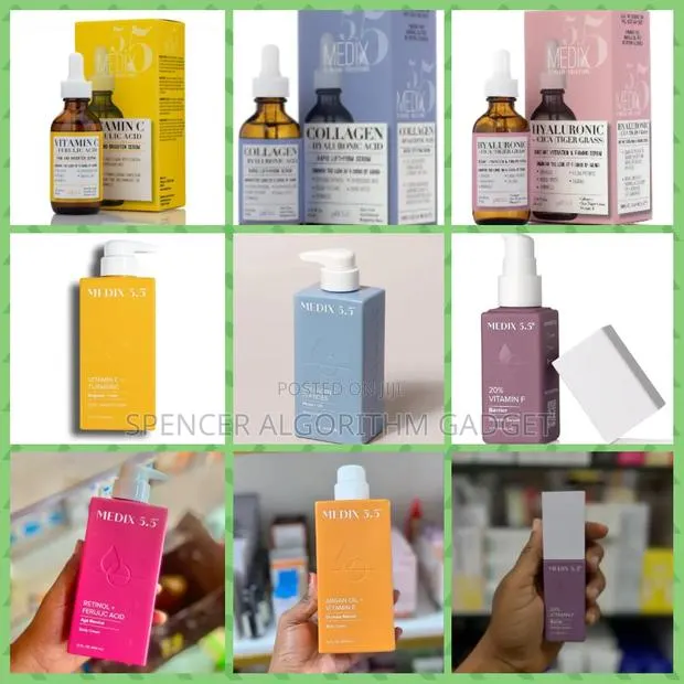 Medix 5.5 Body Lotion and Face Serum-250gh for Each · Photo 1