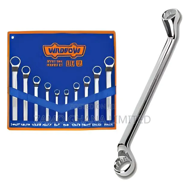 10 PCS Offset Ring Spanner Set - Wfs5m10 · Photo 1