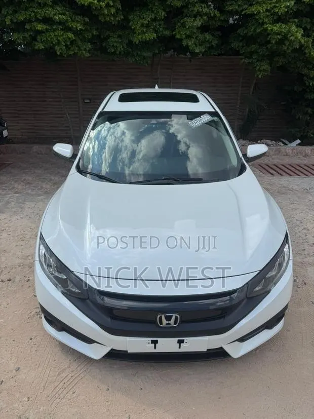 Honda Civic EX-L 4dr Sedan (1.5L 4cyl) 2016 White · Photo 1