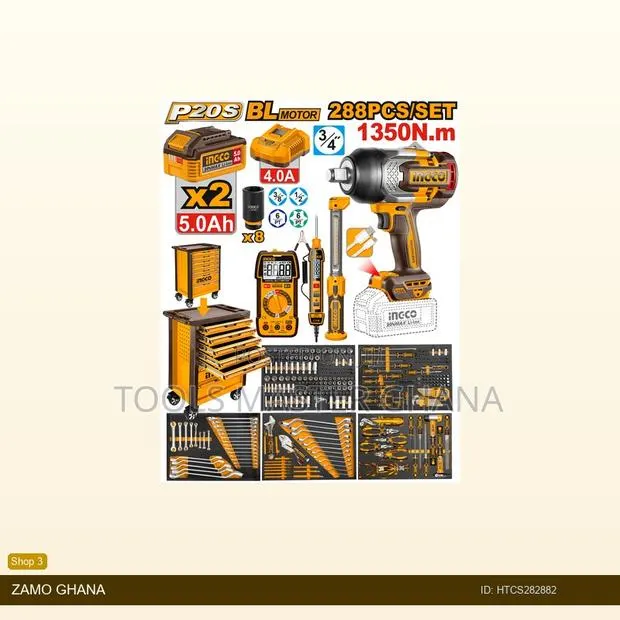 288pcs Tool Chest - Htcs282882 · Photo 1