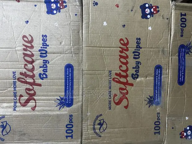 Softcare Wipes 100pieces *12 · Photo 1